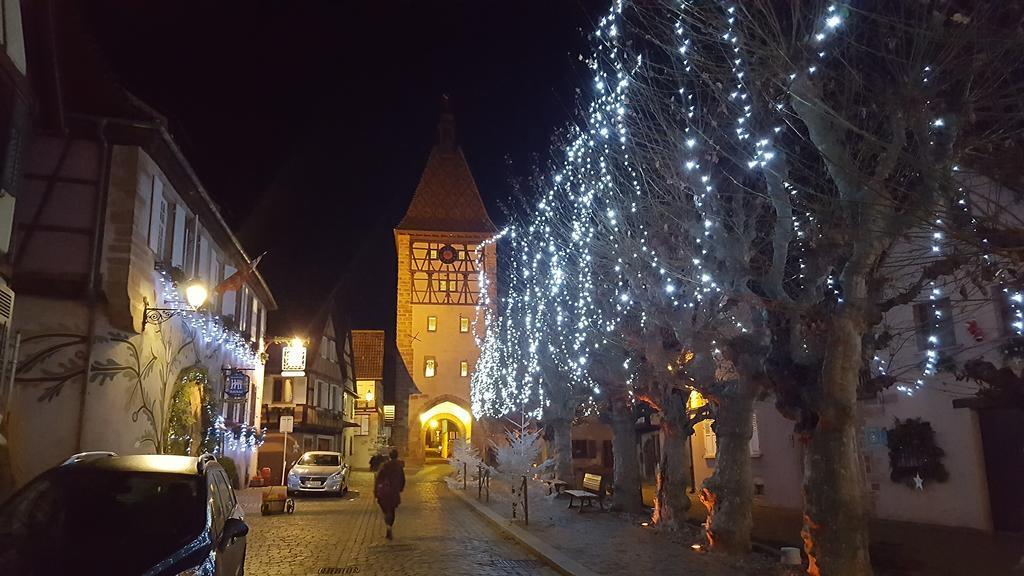 Gites & Camping On The Route Des Vins Bergheim Exteriör bild
